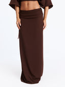 Delilah Maxi Skirt | Espresso