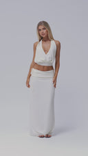Delilah Maxi Skirt | Buttercream